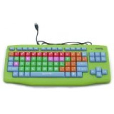 Plugable USB Kids Keyboard (Extra Large Keys - Color Coded)