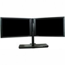 EVGA 200-LM-1700-KR InterView Monitor Dual 17-Inch Widescreen Monitor LCD 1400X900 500:1 8MS*REFER Direct Only