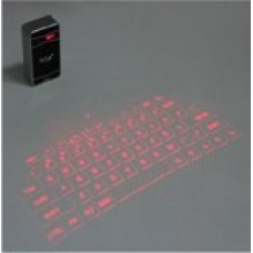 BTC® BTC-LE Ultra-Portable Wireless Bluetooth Laser Projection Virtual Keyboard for Apple iPad IOS Android-Black