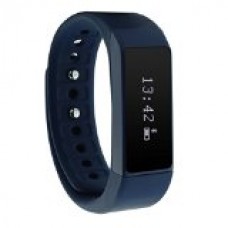 DIZA100 D5 Wireless Activity and Sleep Pedometer Smart Fitness Tracker Wristband, Large Screen - Blue