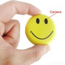 Toughsty™ 8GB Color Smile Face Badge Hidden Camera Realtime Mini SD Card DVR Camcorder