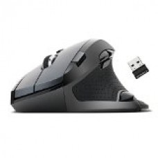 Etekcity Scroll M910 Ergonomic Vertical Wireless Mouse: Optical USB Ergonomic, Adjustable DPI, 9 Buttons, Removable Palm Rest and Thumb Buttons (1 Year Warranty)