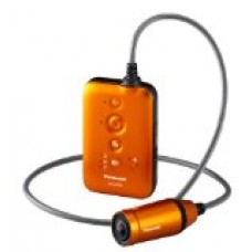 Panasonic HX-A100 HD Wearable Action Camera Digital Camcorder (Orange)