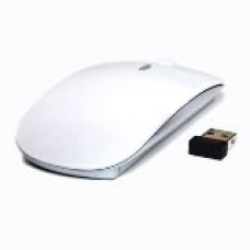 Bluecell White 2.4G RF DPI Blue Optical light wireless USB Mouse for Apple macbook 13