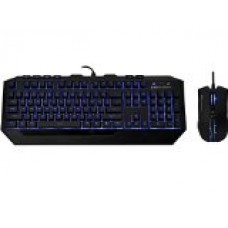 CM Storm Devastator - LED Gaming Keyboard and Mouse Combo Bundle (Blue Edition)