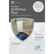 McAfee 2015 AntiVirus Plus 3 PC [Online Code]