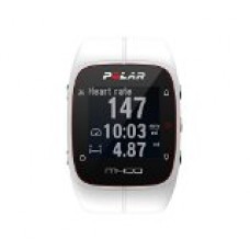 Polar M400 GPS Sports Watch with Heart Rate Monitor, White