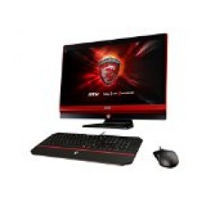 MSI 24GE 2QE-015US 23.6-Inch All-in-One Touchscreen Gaming Desktop (Black/Red)