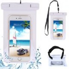 YIFENG(TM) Universal Cellphone Waterproof Bag Pouch, Swimming Water resistant Sleeve with a Compass+ an Armband + a Neck Strap, Waterproof Carrying Case for Smartphones with IPX8 Certification for 100% Protection Against Water, Snow, Dirt and Dust - Fit f