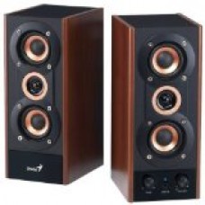 Genius 3-Way Hi-Fi Wood Speakers for PC, MP3 players, and Tablets (SP-HF800A)