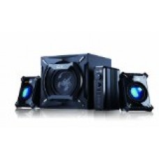 Genius SW-G2.1 2000 - 45 Watts RMS - 2.1 True Beast Power Gaming Speaker System with Earth Pounding Subwoofer Bass and Hyper Treble Sattelite Audio for Iphone, Android, Tablets, Laptops, PC, and Apple (G2.1 2000)